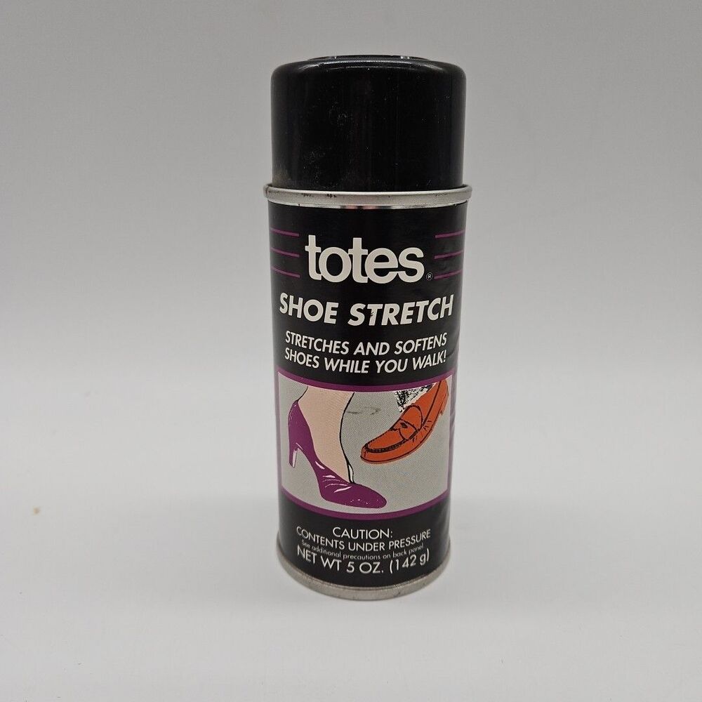 Totes Aerosol SHOE GLOVE STRETCH SPRAY for Leather, Suede, Reptile Skins